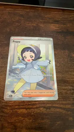 Poppy 220/197 Ultra Rare Obsidian Flames Pokemon Holo Near Mint - Image 1