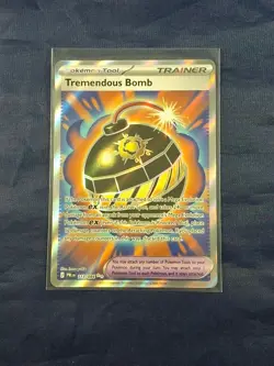Pokemon Pitch Black Tremendous Bomb 113/084 Full Art Ultra Rare NM - Image 1