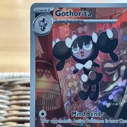 Gothorita, Pokemon SV02: Paldea Evolved Illustration Rare, 213/193 NM - Image 2