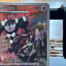 Gothorita, Pokemon SV02: Paldea Evolved Illustration Rare, 213/193 NM - Image 3
