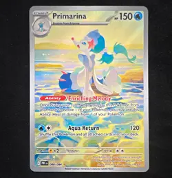 Primarina Pokemon TCG PBL 088/084 Rare Holo Stage 2 150 HP 2026 satoma ENG - Image 1