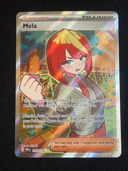 Pokemon Mela Ultra Rare SV: Prismatic Evolutions 140/131 NM - Image 1