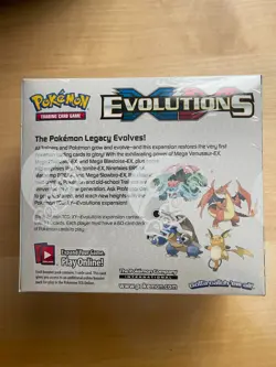 Pokemon XY Evolutions Booster Box 36 Packs FACTORY SEALED with ACRYLIC CASE - Image 3