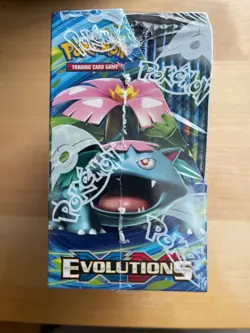 Pokemon XY Evolutions Booster Box 36 Packs FACTORY SEALED with ACRYLIC CASE - Image 4