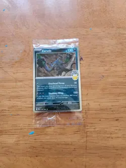 Zarude 056/084 Sealed Pitch Black GameStop Promo - Near Mint - Image 1
