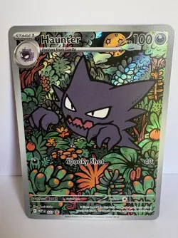 Haunter 027 Mega Evolution Promo Holo Illustration Rare Pokemon TCG English NM - Image 1