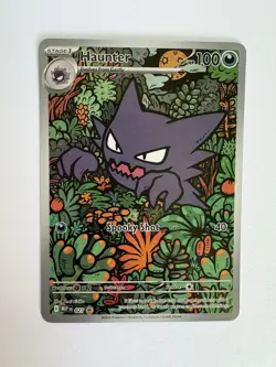 Haunter 027 Mega Evolution Promo Holo Illustration Rare Pokemon TCG English NM - Image 2