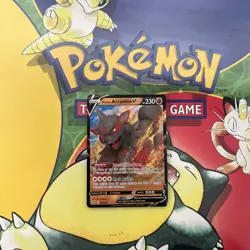 Pokemon TCG Hisuian Arcanine V Silver Tempest Ultra Rare Holo 090/195 Near Mint - Image 1