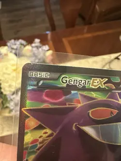 Pokemon Gengar EX 114/119 XY Phantom Forces Full Art Holo Ultra Rare 170 HP - Image 2