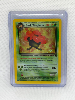Dark Vileplume Rocket Set 30/82 Holo Pokemon Trading Card - Image 1