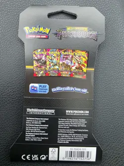 Pokemon Sleeved Pitch Black Booster Pack Factory Sealed English TCG - Image 2