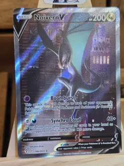 Noivern V (Alternate Full Art) 196/203 SWSH07: Evolving Skies Holo - Image 2