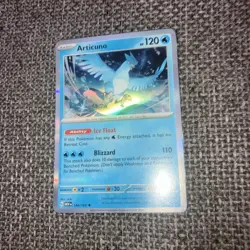 Pokemon TCG Articuno Holo Rare Card 144/165 Scarlet & Violet 151 Series - Image 3