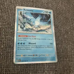 Pokemon TCG Articuno Holo Rare Card 144/165 Scarlet & Violet 151 Series - Image 4