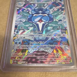 Pokemon SV03 Obsidian Flames Palafin 200/197 Illustration Rare Holo Full Art - Image 2