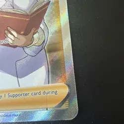Pokemon Card - Professor's Research 201/202 Pokemon Sword & Shield Base - NM - Image 3