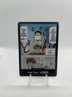 DON!! Card (Young Luffy) (Devil Fruits Collection Vol. 1) One Piece Promotion - Image 1