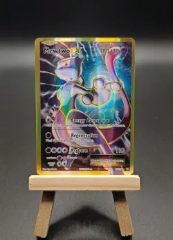 Mewtwo EX - 103/108 - XY Evolutions - Ultra Rare Holo Pokemon Card - NM - Image 1