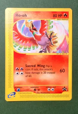 Ho-Oh 52 Black Star Promo Card 2002 Wizards of the Coast NM - Image 1