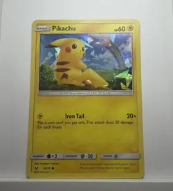 Pikachu 28/73 ( Cracked Ice Holo ) Deck Exclusives Pokemon Card - Image 1