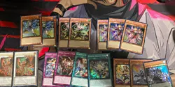 Konami Yu-Gi-Oh! TCG Elfnote Deck Core Foil 1st Ed English Cards - Image 1