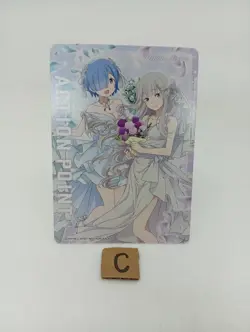Emilia & Rem Re:ZERO Promo UAPR/REZ-AP01 Action Point Card Union Arena JP/B2 - Image 1