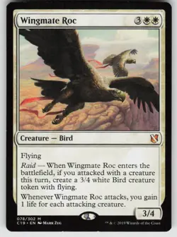 Wingmate Roc 78 Mythic Commander 2019 Magic: The Gathering Near Mint - Image 1