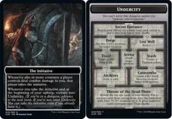 MTG Token Battle for Baldur's Gate The Initiative Undercity NM - Image 1