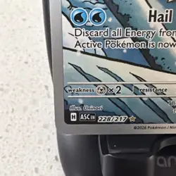 Weavile - 228/217 ME: Ascended Heroes Illustration Rare Pokemon TCG NM Holo - Image 5