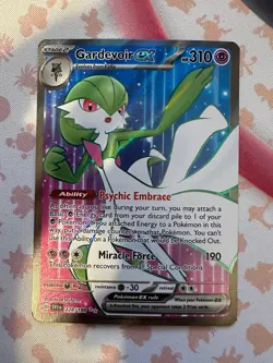 Pokemon TCG Gardevoir ex Scarlet & Violet BASE Set 228/198 Holo Ultra Rare - Image 1