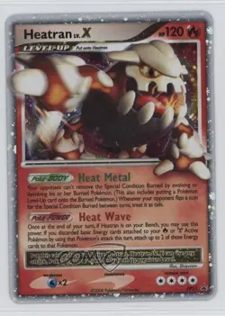 Heatran Lv X (Holo) Pokemon Diamond & Pearl Black Star Promo #DP31 2007 - Image 1