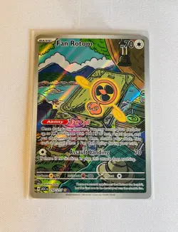 Pokemon TCG Ascended Heroes Fan Rotom 250/217 Full Art Illustration Rare English - Image 1