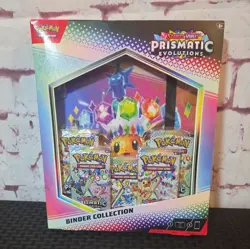 Pokemon TCG Scarlet & Violet Prismatic Evolutions Binder Collection New & Sealed - Image 1