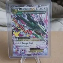 Pokemon TCG M Rayquaza EX Celebrations Classic Collection Holo 76/108 - Image 1