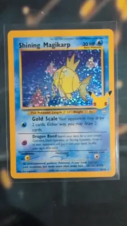 Shining Magikarp 66/64 Celebrations: Classic Collection Pokemon NM - Image 1