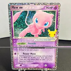 Pokemon TCG Mew Ex 88/92 Celebrations Classic Collection Holo - Image 1