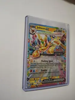 Jolteon EX Prismatic Evolutions Stamped Promo Card 030/131 Surprise Box Sealed - Image 4