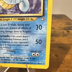 Kingdra 8/111 Neo Genesis Unlimited Holo Rare English 90 HP 2000 Pokemon - Image 4