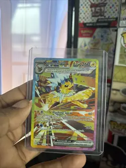 Pokemon Jolteon EX TCG Prismatic Evolutions Card 153/131 S&V - Image 3