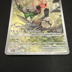 Pokemon TCG- Unfezant 150/086 Illustration Rare Holo Sv: Black Bolt ENG Stage 2 - Image 2