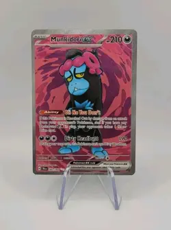 Pokemon TCG: Munkidori EX 083/064 Shrouded Fable Full Art Ultra Rare - NM - Image 1
