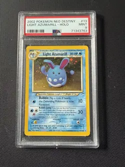 PSA 9 Light Azumarill Neo Destiny 13/105 Holo Mint - Image 1