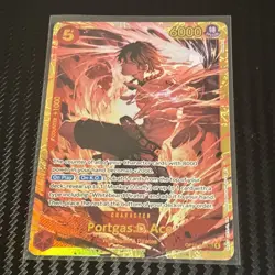 One Piece Portgas D. Ace OP16-118 SEC EN NM - Image 1