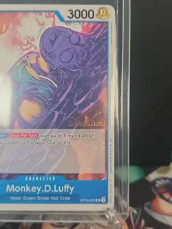 Monkey.D.Luffy OP16-052 Release Event Stamp Promo - One Piece TCG English Card - Image 2