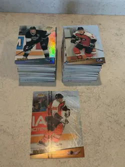 Lot Of 145 1998-99 TOPPS FINEST Box NHL Hockey Cards Refractors, Jumbo, Mystery - Image 5