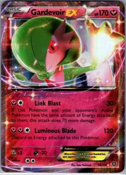 Gardevoir EX 78/114 XY - Steam Siege - Pokemon Card - NM - Image 1