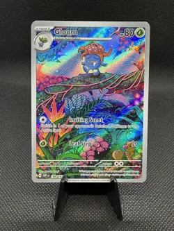Gloom OBF 198/197 Sv03: Obsidian Flames Holo Card NM English Edition - Image 1
