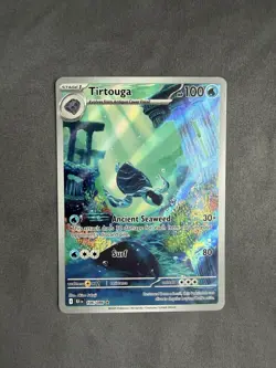 Tirtouga 106/086 Pokemon TCG Black Bolt Illustration Rare Holo Card - Image 1
