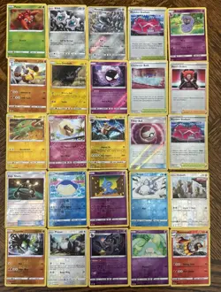 Pokemon Card Lot 25 Holo Cards - All Reverse Holos NM - Image 1