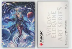 Omniscience Anime Art Card 78 Art Series: Wilds of Eldraine Magic NM - Image 3